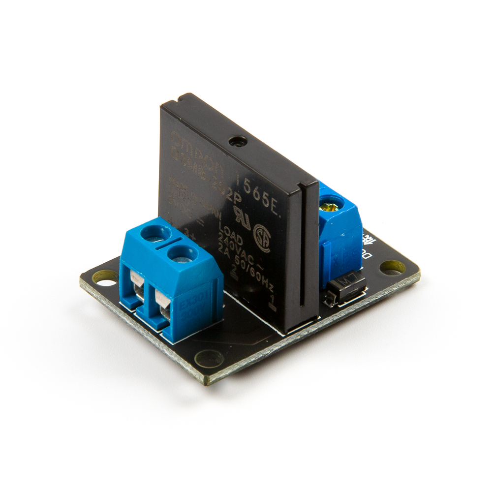 1-канальное твердотельное реле A03B 5в SSR 250в 2A